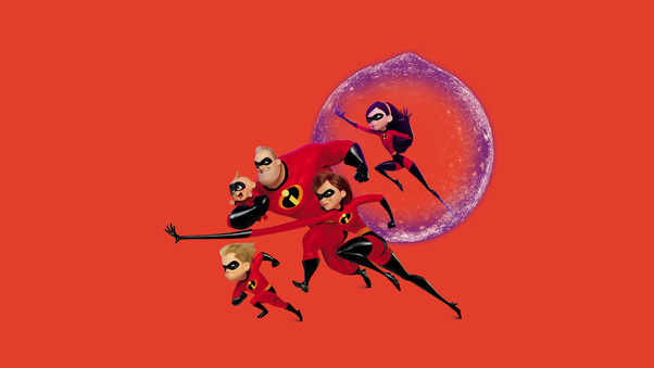 The Incredibles 2 Movie Poster 4k Wallpaper