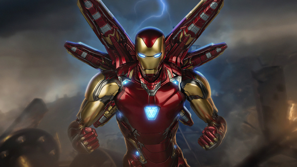 The Iron Man Mark 85 4k Wallpaper
