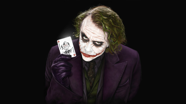 The Joker Artwork Wallpaper