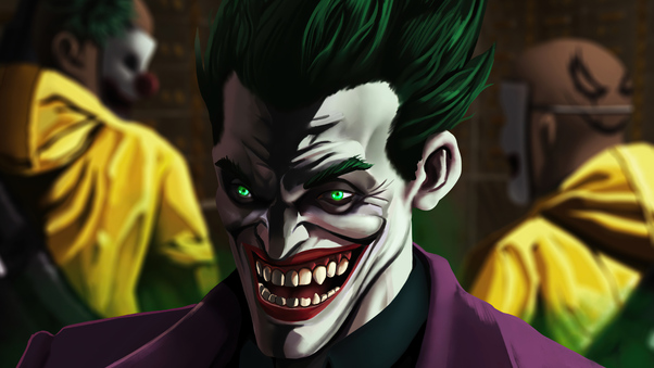 The Joker Happy Smile 4k Wallpaper