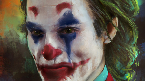 The Joker Joaquin Phoenix 4k Art Wallpaper