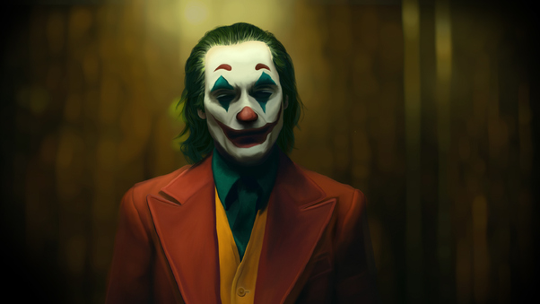 The Joker Joaquin Phoenix Art New Wallpaper