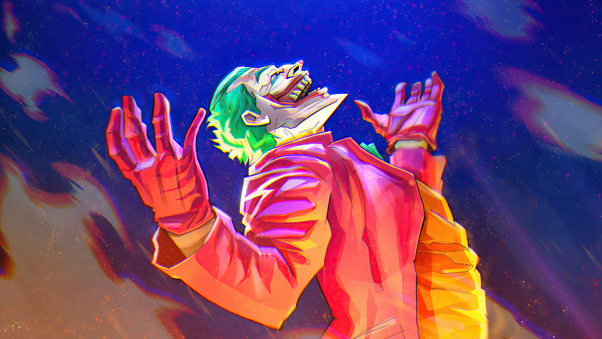 The Joker Laugh Wallpaper