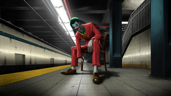 The Joker New York Interlude Wallpaper