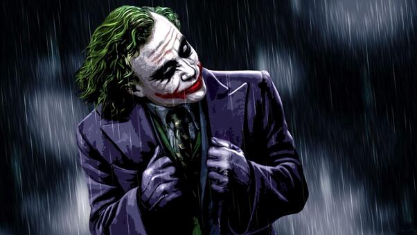 The Joker Supervillain Wallpaper