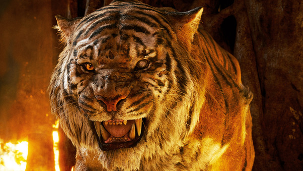 The Jungle Book Tiger 5k Wallpaper