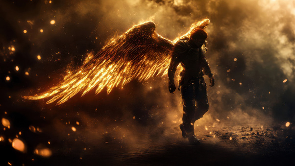 The Last Archangel (1336x768) Resolution Wallpaper