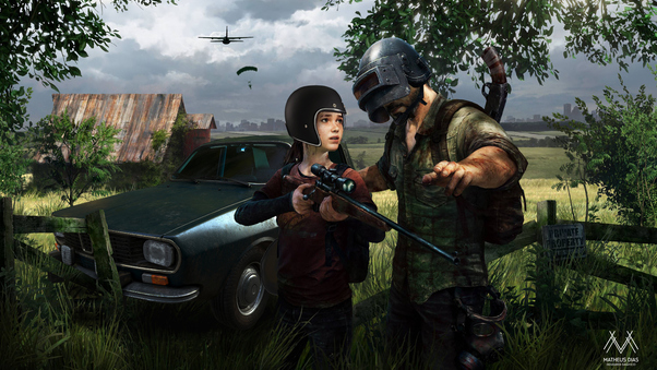 The Last Of Us As Pubg Character Wallpaper