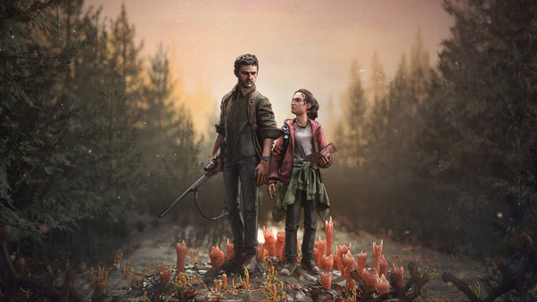 The Last Of Us Joel And Ellie 5k Wallpaper