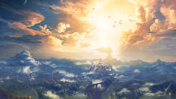 The Legend Of Zelda Map Wallpaper