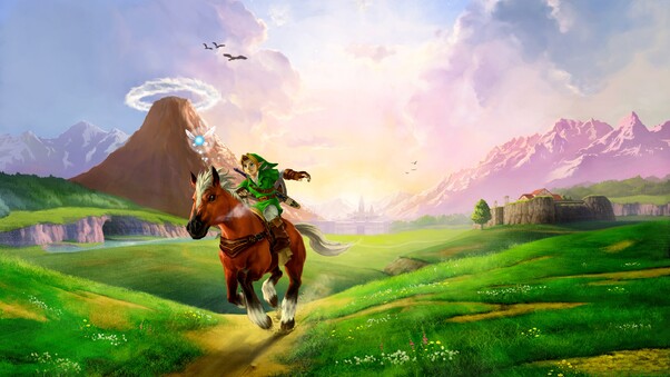 The Legend Of Zelda Ocarina Of Time 3D Wallpaper