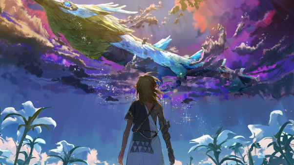 The Legend Of Zelda Tears Of The Kingdom 4k Wallpaper