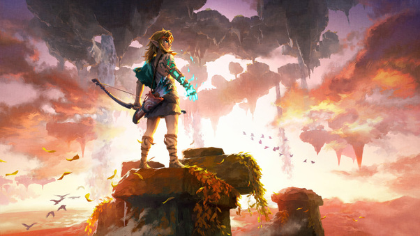 The Legend Of Zelda Tears Of The Kingdom 5k Wallpaper