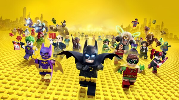 The Lego Batman 4k Wallpaper