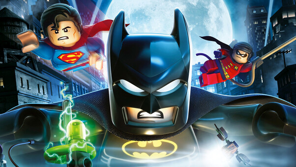 The Lego Batman Superman And Robin Wallpaper