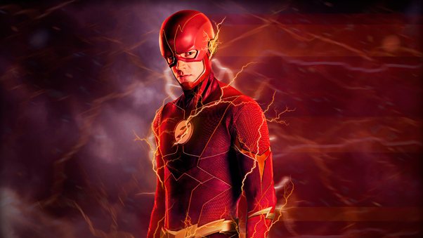 The Lightning Flash 4k Wallpaper