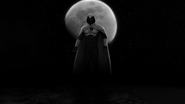 The Lunar Vigilance Moon Knight Wallpaper