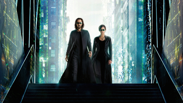 The Matrix Resurrections 2021 Wallpaper
