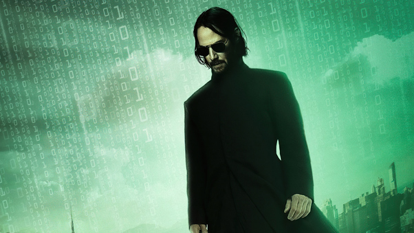 The Matrix Resurrections 4k Wallpaper