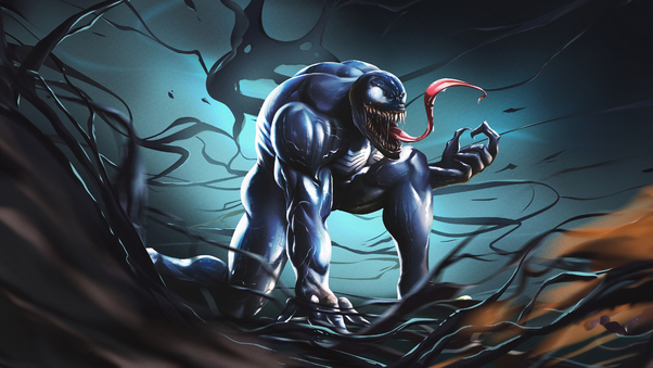 The Menace Of Venom Wallpaper