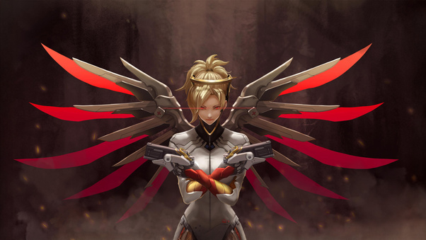 The Mercy Overwatch Cold Soul (1280x720) Resolution Wallpaper