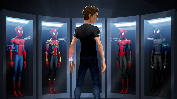 The Next Spider Iron Man Wallpaper