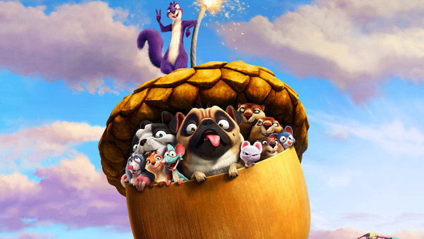 The Nut Job 2 Animated Movie Wallpaper