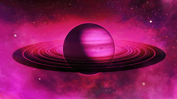 The Pink Planet Wallpaper