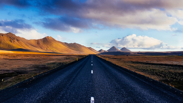 The Ring Road Iceland 4k Wallpaper