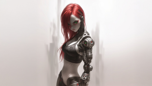 The Rise Of A Cyborg Queen Wallpaper