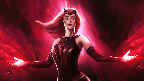 The Scarlet Witch Wallpaper