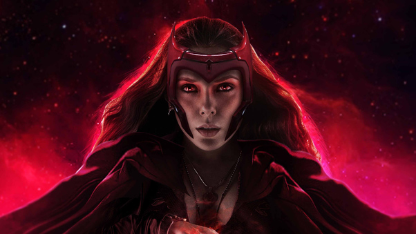 The Scarlet Witch 4k Wallpaper