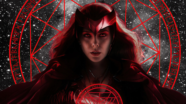 The Scarlet Witch Chakras 4k Wallpaper