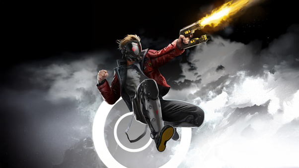 The Sky Guardian Star Lord Wallpaper