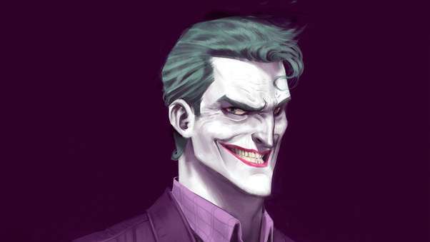 The Smile Of Joker Wallpaper