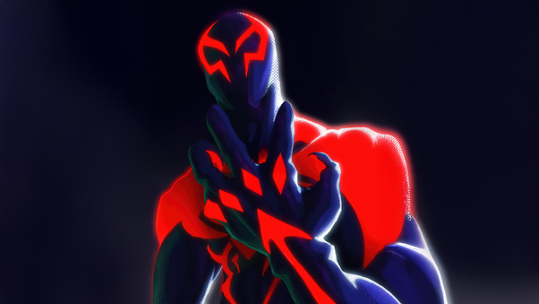 The Spiderman 2099 Central Antagonist Wallpaper