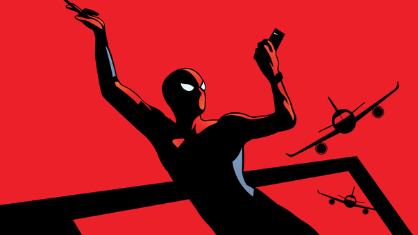 The Spiderman Far From Home 5k Wallpaper