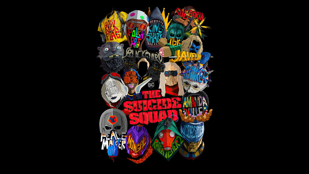 The Suicide Squad Dark Poster 5k Wallpaper
