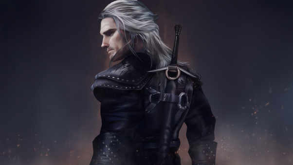 The Witcher Strikes Wallpaper