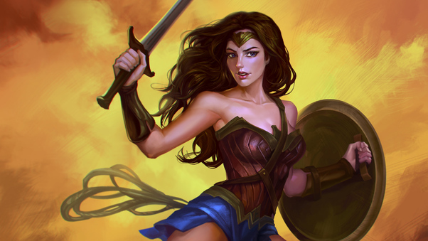 The Wonder Woman Wallpaper