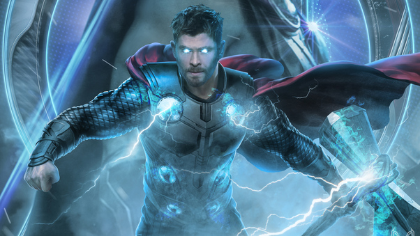 Thor Avengers End Game 2019 Wallpaper