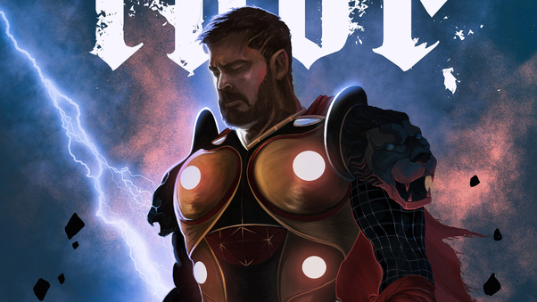 Thor Avengers Endgame 4k Artwork Wallpaper