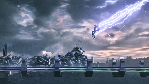 Thor God Of Thunder 4K Artwork Wallpaper