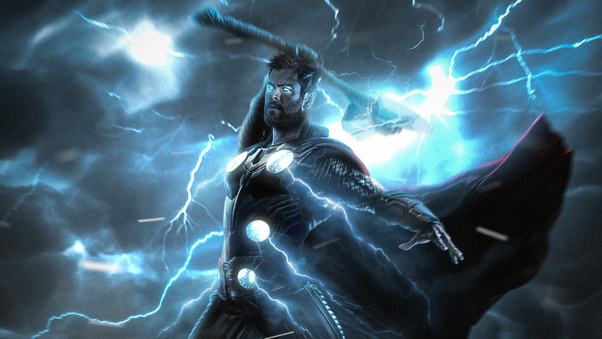Thor God Of Thunder Art Wallpaper