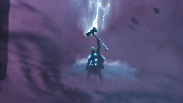 Thor God Of Thunder New Art Wallpaper
