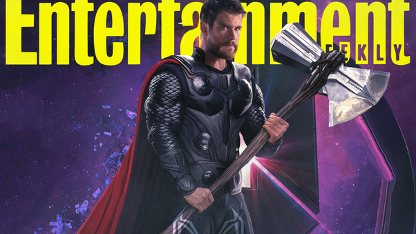 Thor In Avengers Endgame 2019 Entertainment Weekly Wallpaper