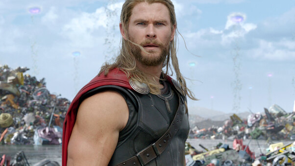 Thor In Thor Rangnarok Movie Wallpaper