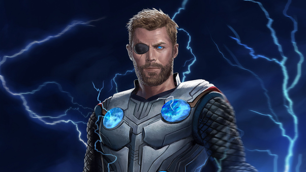 Thor Lighting Art Wallpaper