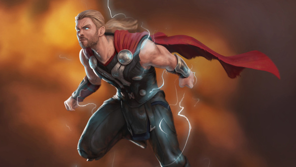 Thor Lighting God Wallpaper