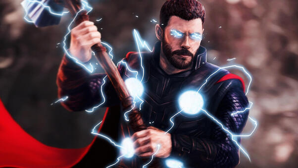 Thor Lightning, HD Superheroes, 4k Wallpapers, Images, Backgrounds